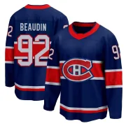 Blue Men's Nicolas Beaudin Montreal Canadiens Breakaway 2020/21 Special Edition Jersey